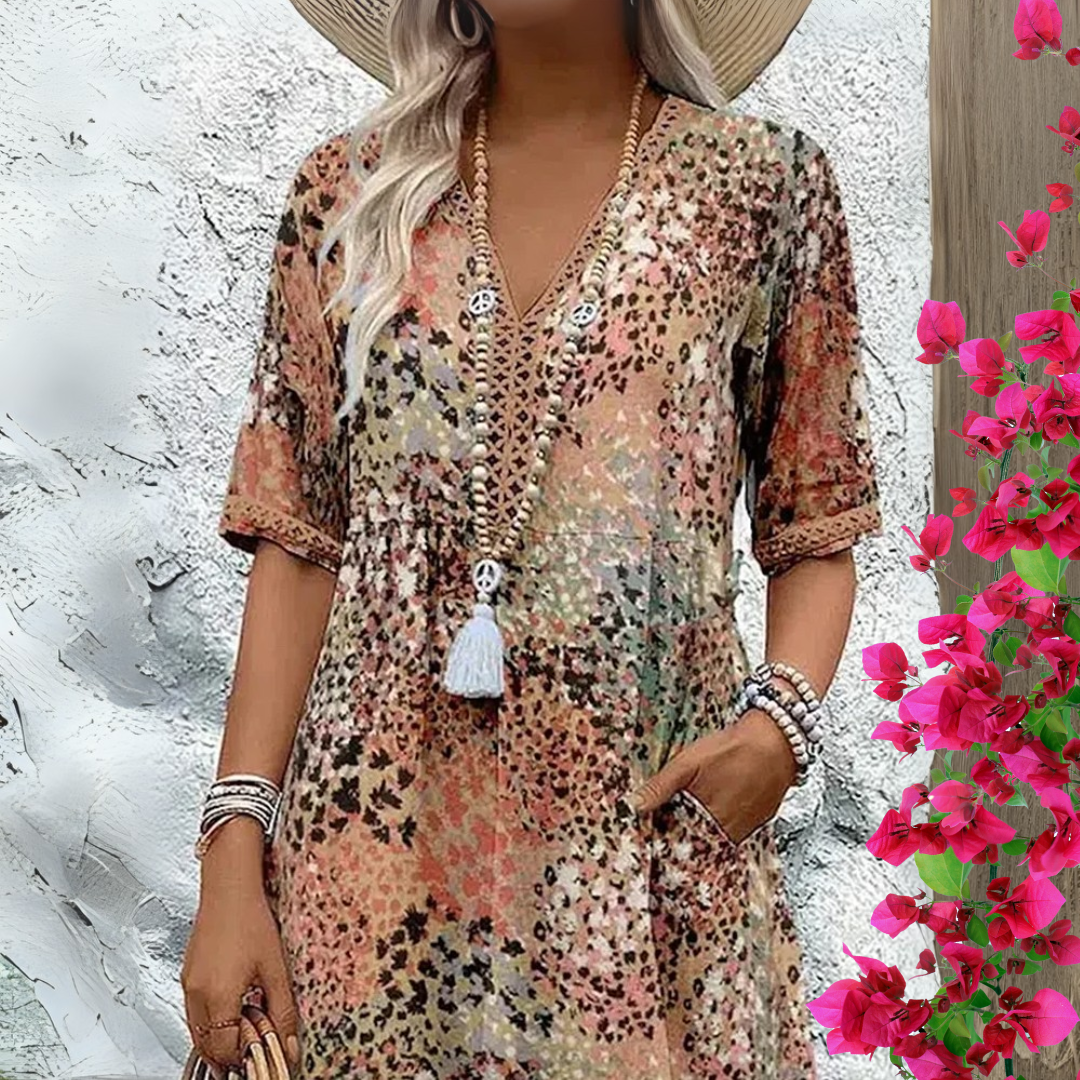 Isla™ | Robe Printemps Imprimée