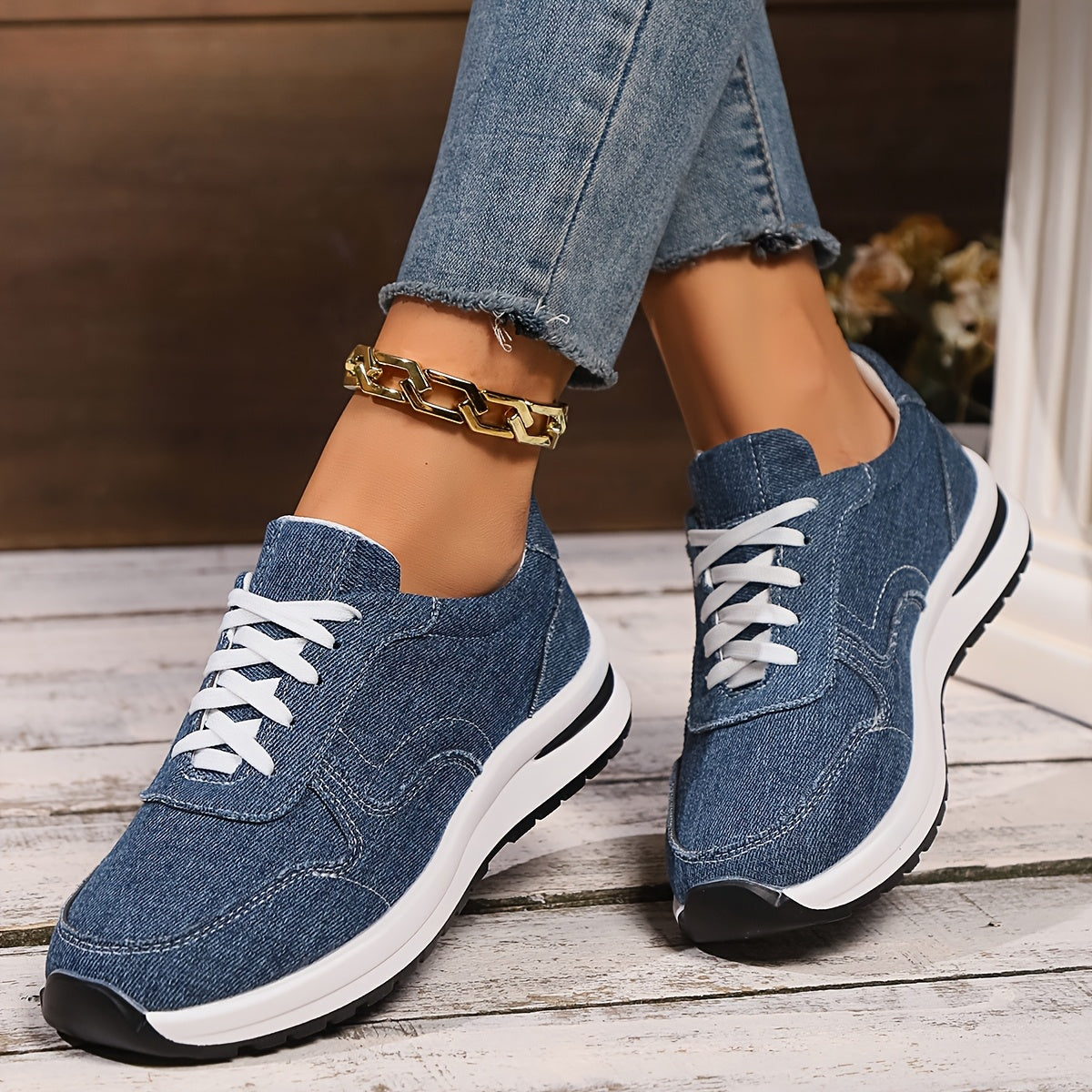 Liv™ | Chaussures de Sport Esprit Denim