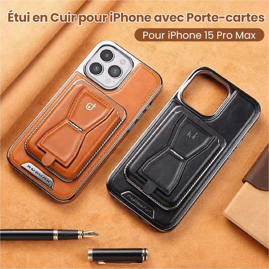 Avelio™ | Étui Luxe en Cuir Naturel