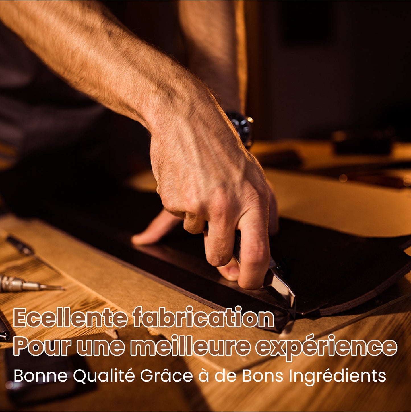 Avelio™ | Étui Luxe en Cuir Naturel