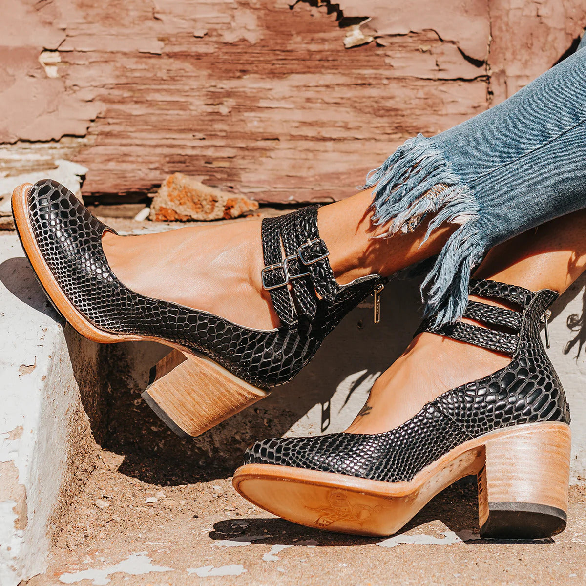 Marisa™ | Chaussures trois boucles - Femme
