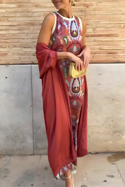 Bella™ | Ensemble Robe et Cardigan Fluide