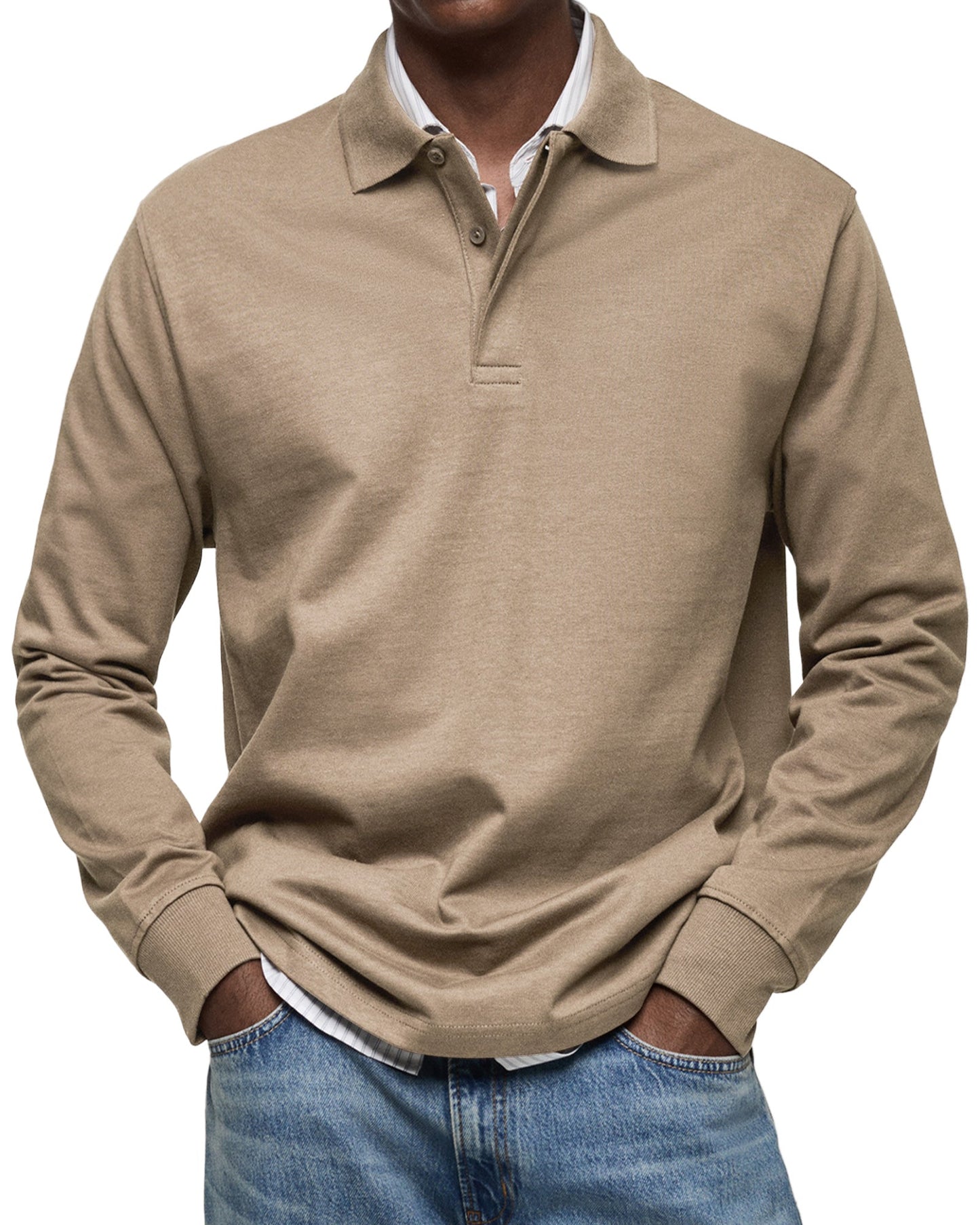 Timmy ™ | Polo Décontracté  Col Boutonné