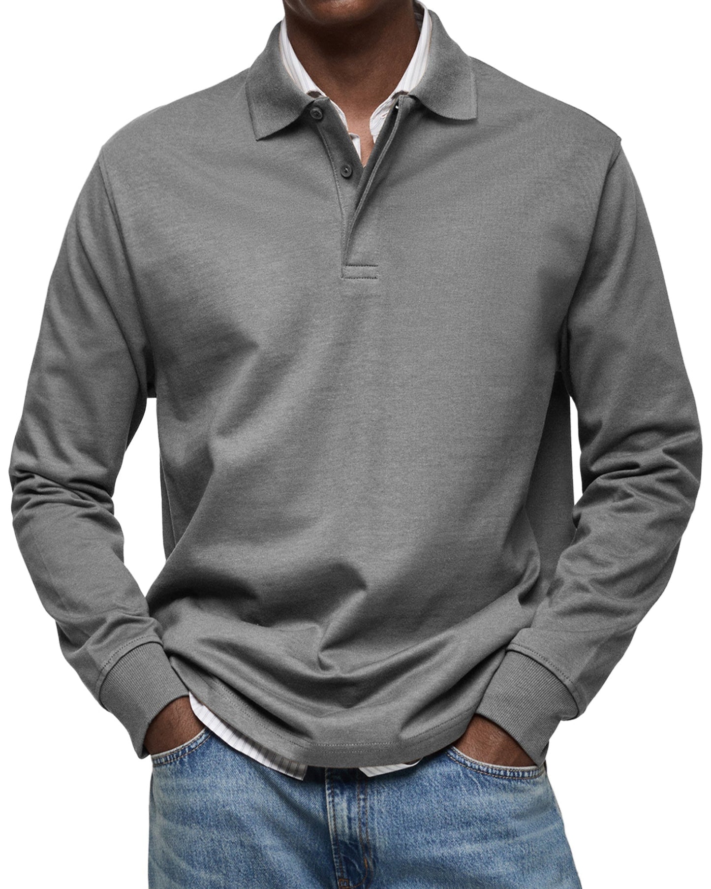 Timmy ™ | Polo Décontracté  Col Boutonné
