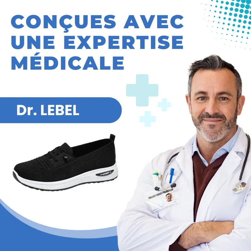 ErgoFlex+™ |  Sneaker Lacets à confort orthopédique pour femme