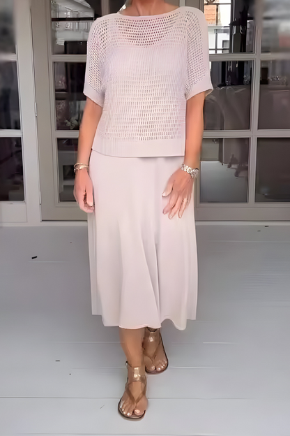 Lieke™ | Robe d'été avec haut en maille