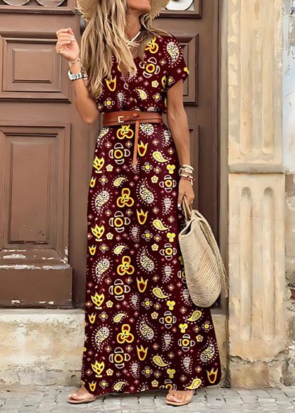 Tahlee™ | Robe Longue Bohème et Élégante