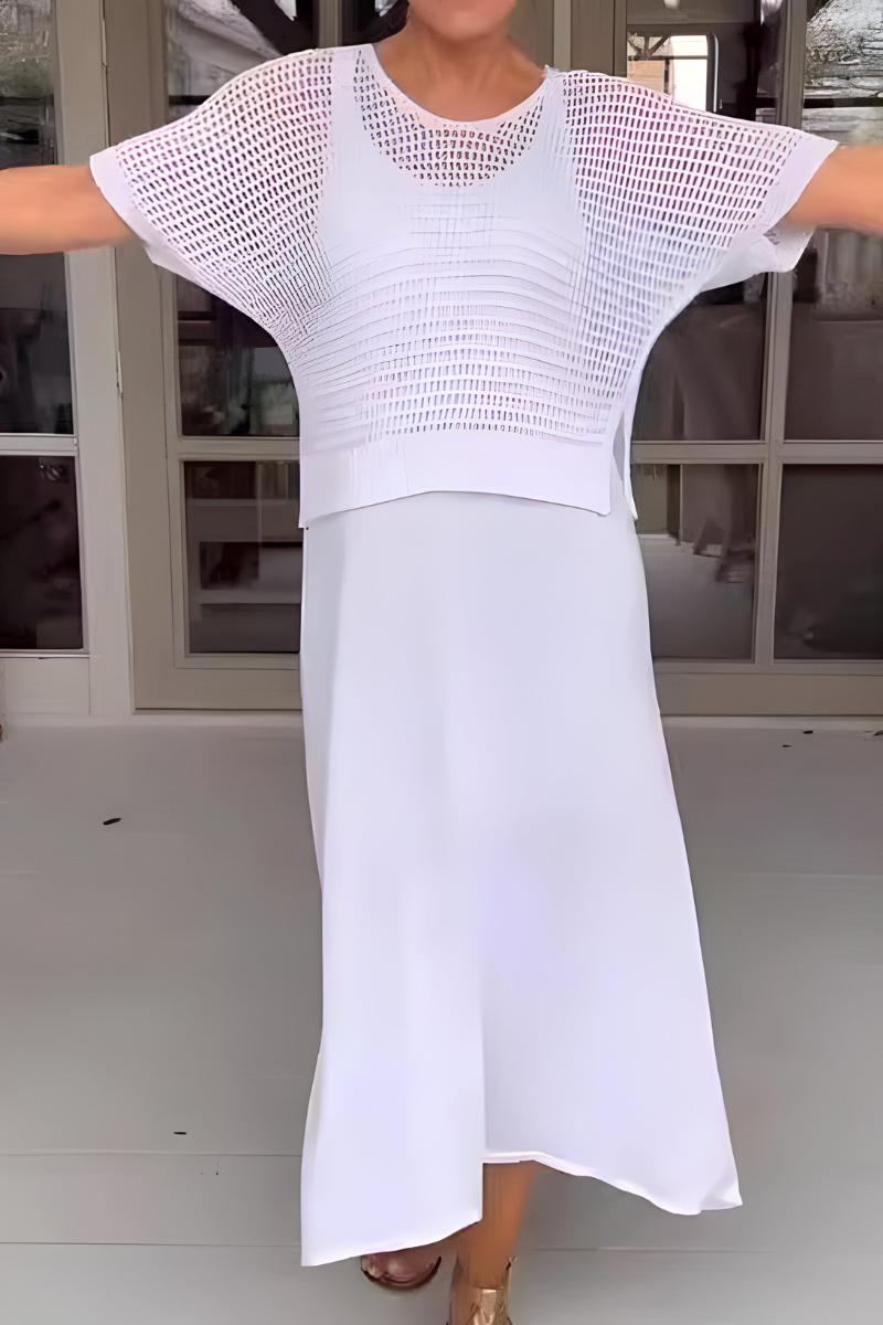 Lieke™ | Robe d'été avec haut en maille