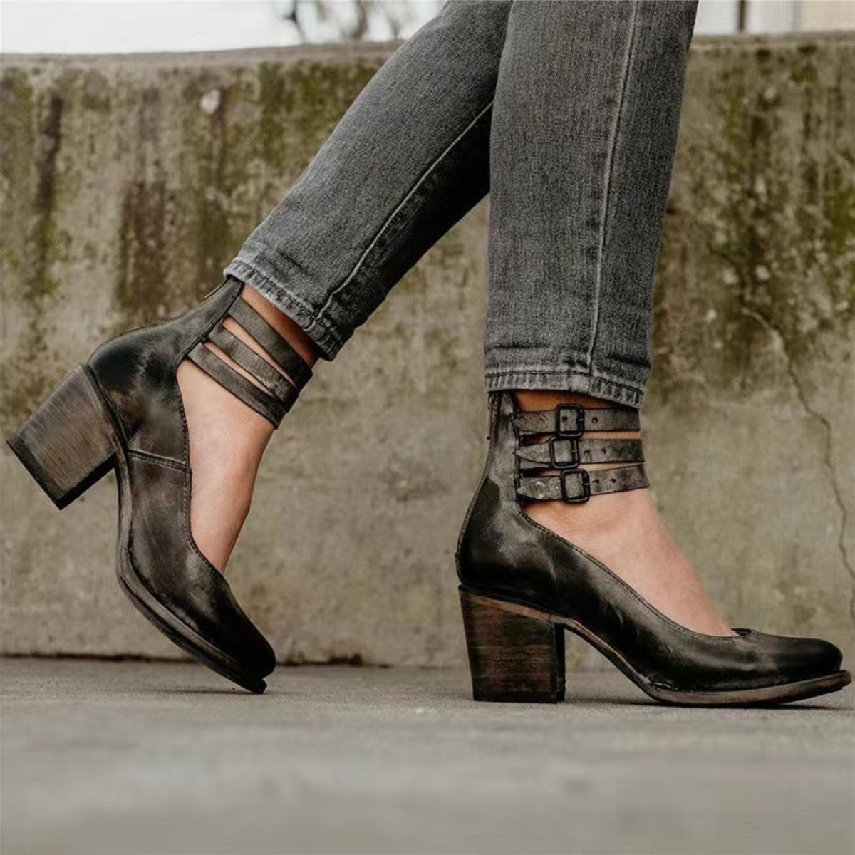 Marisa™ | Chaussures trois boucles - Femme