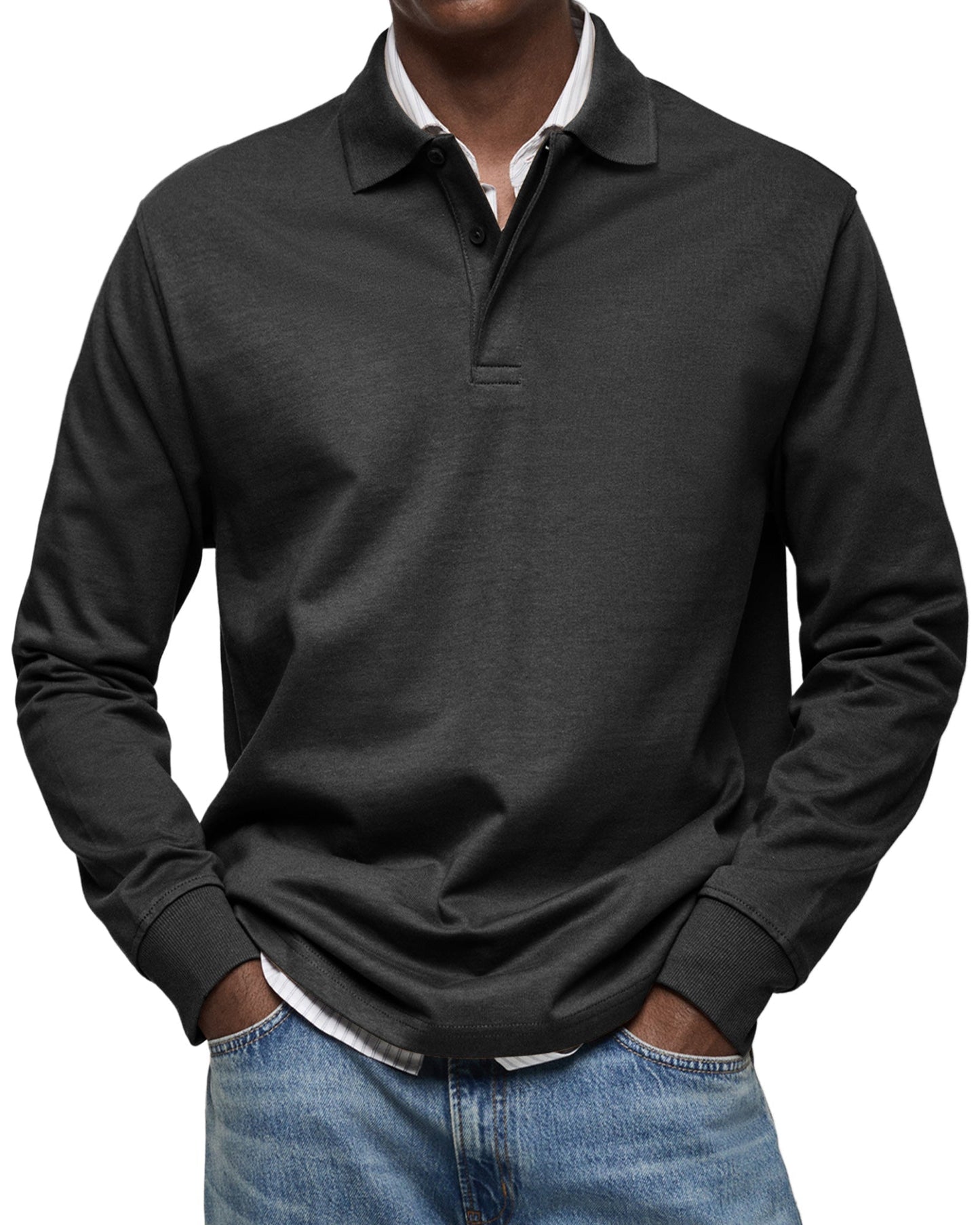 Timmy ™ | Polo Décontracté  Col Boutonné