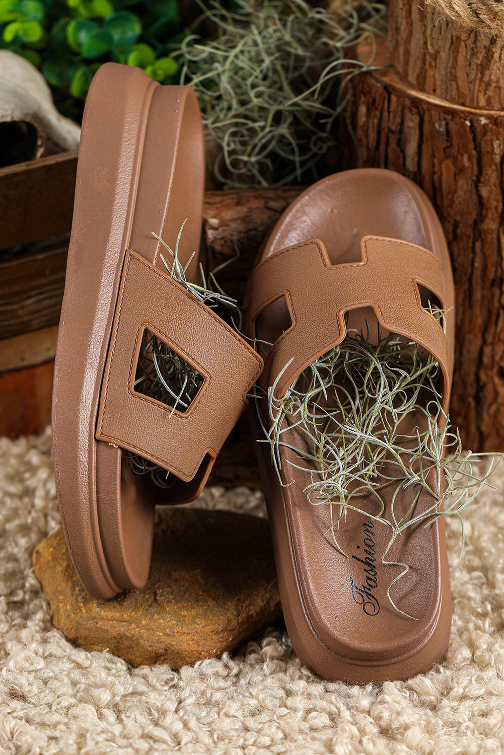 Céline™ | Mule à plateforme ajourée