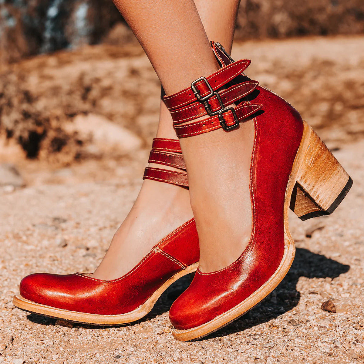 Marisa™ | Chaussures trois boucles - Femme