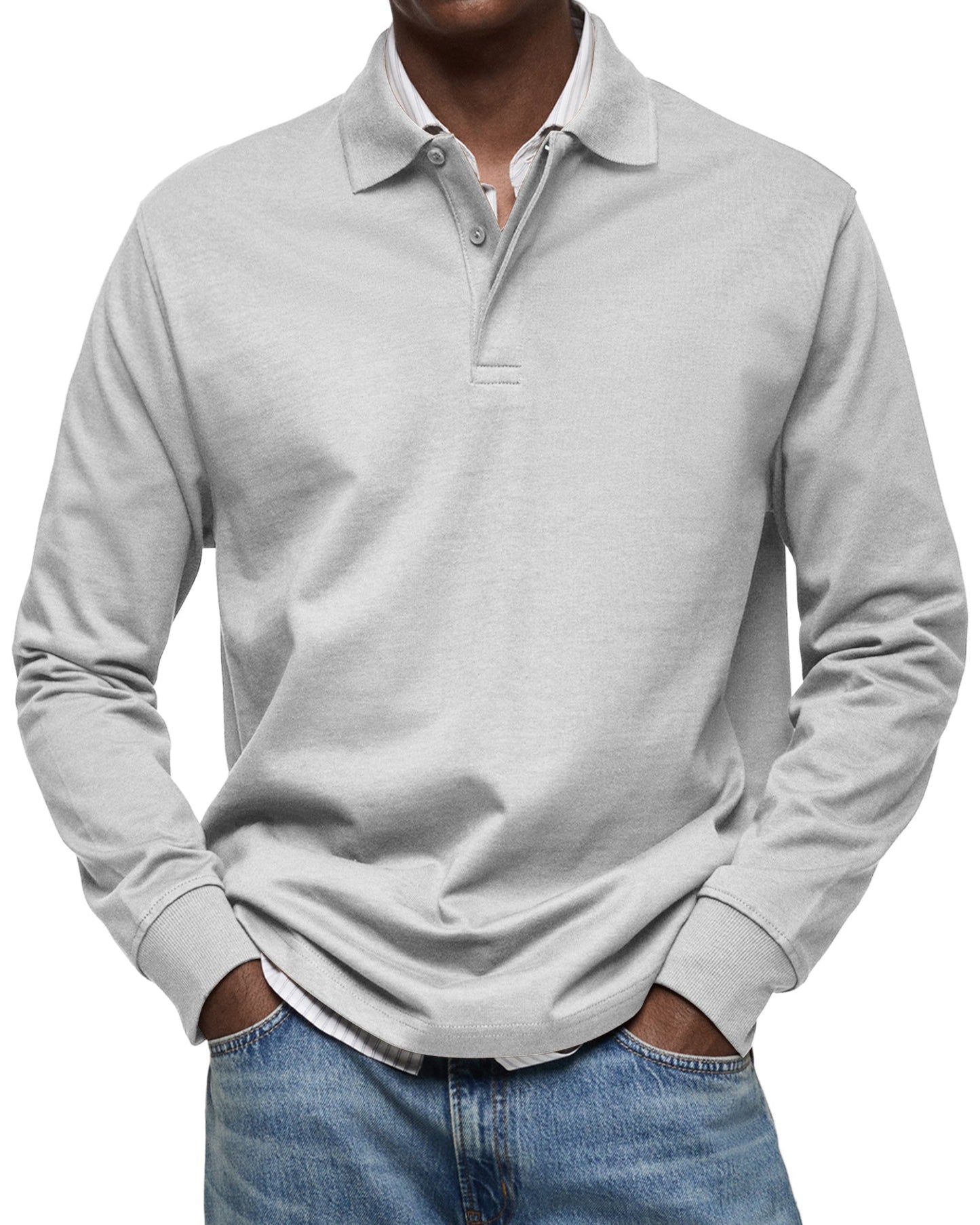 Timmy ™ | Polo Décontracté  Col Boutonné