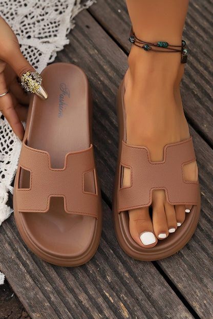 Céline™ | Mule à plateforme ajourée