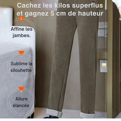 FleeceLun™ | Pantalon - Taille Elastiquée - Femme
