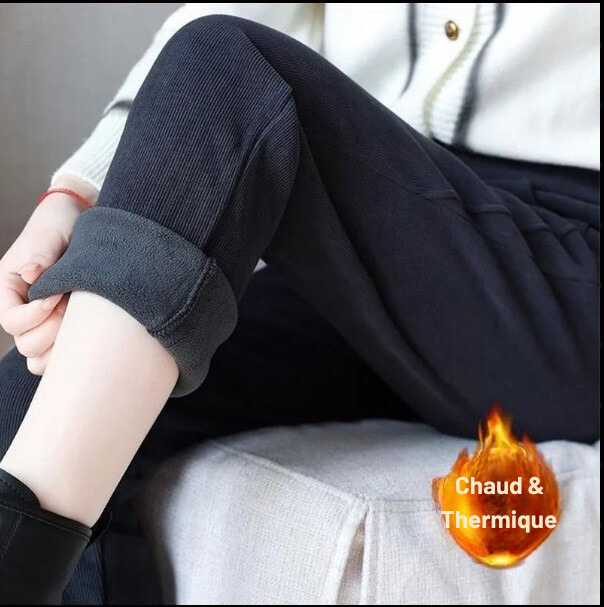FleeceLun™ | Pantalon - Taille Elastiquée - Femme