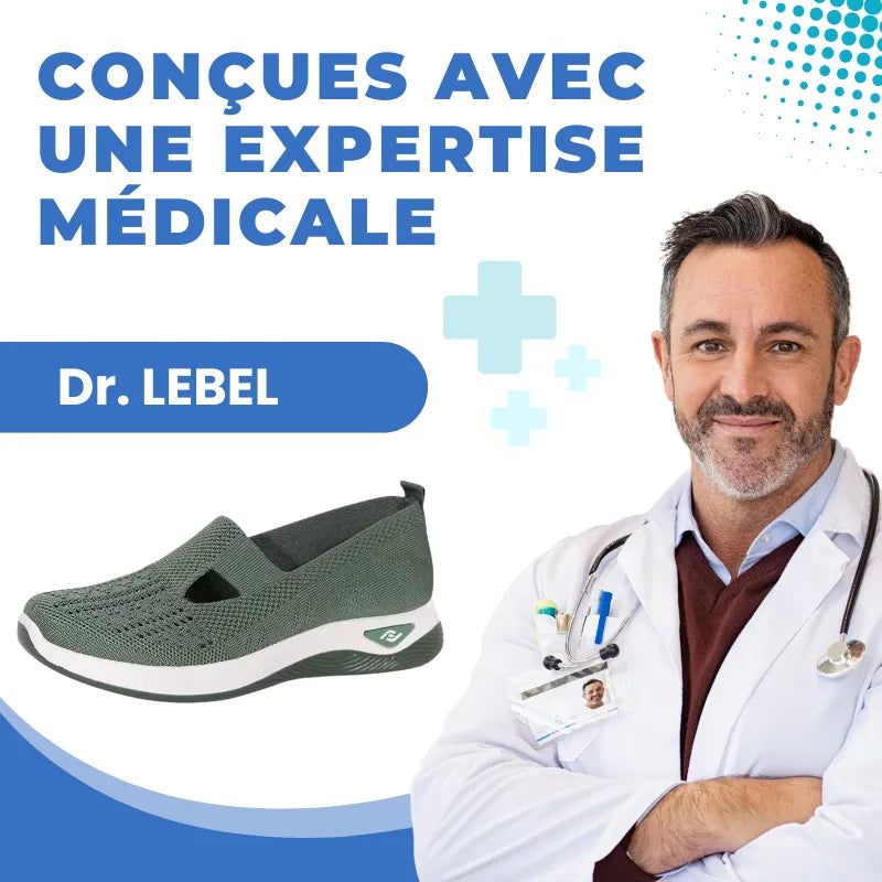 FlexiConfort ™ | Sneakers Confort Orthopédique Femme