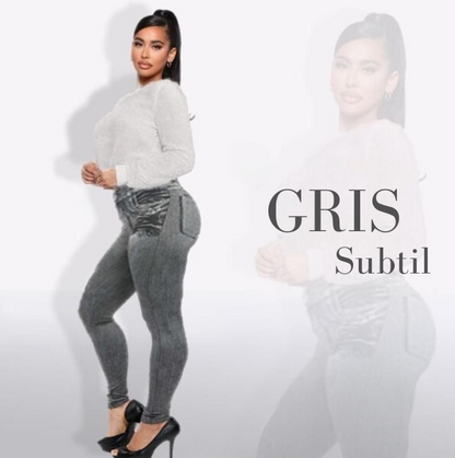Comfy™  | Leggins - Denim - Femme