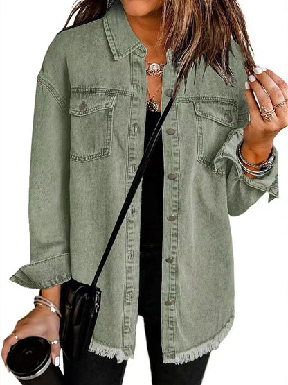 Stefania™ | Veste Denim Femme