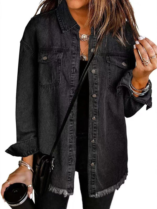 Stefania™ | Veste Denim Femme