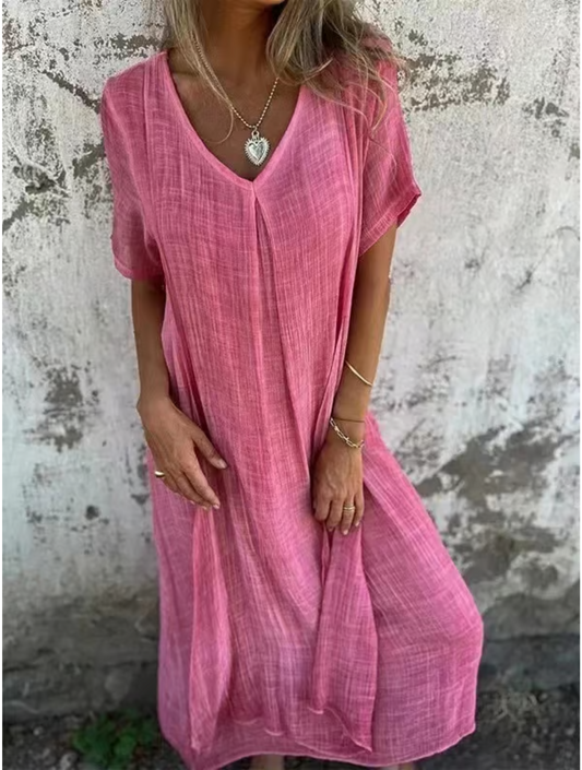 Brisane™ | Robe Bohème Lin et Coton