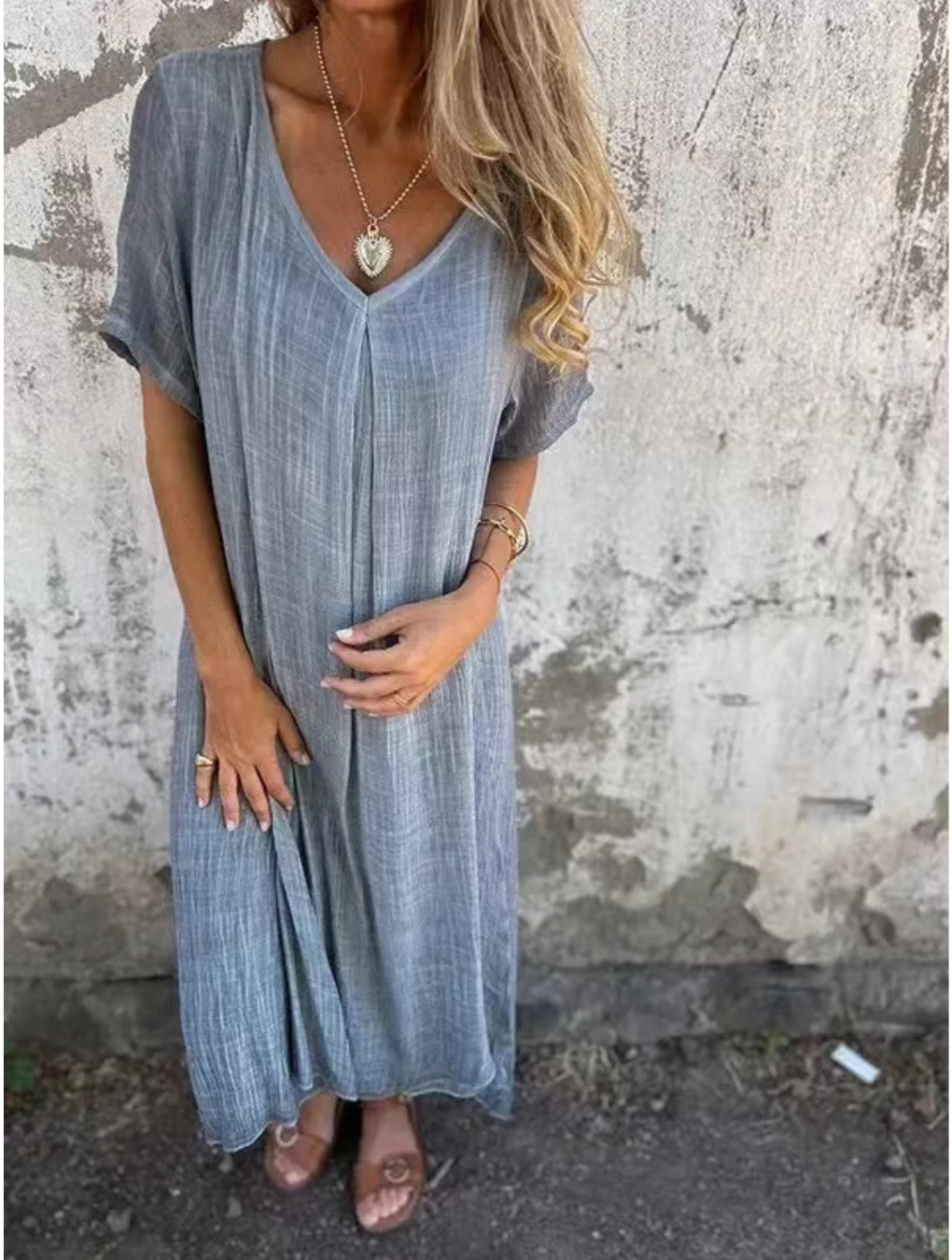 Brisane™ | Robe Bohème Lin et Coton