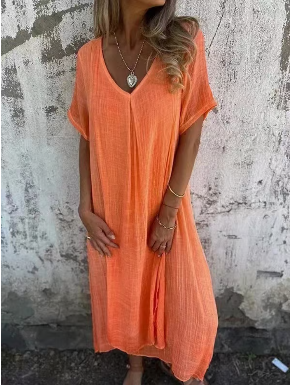 Brisane™ | Robe Bohème Lin et Coton