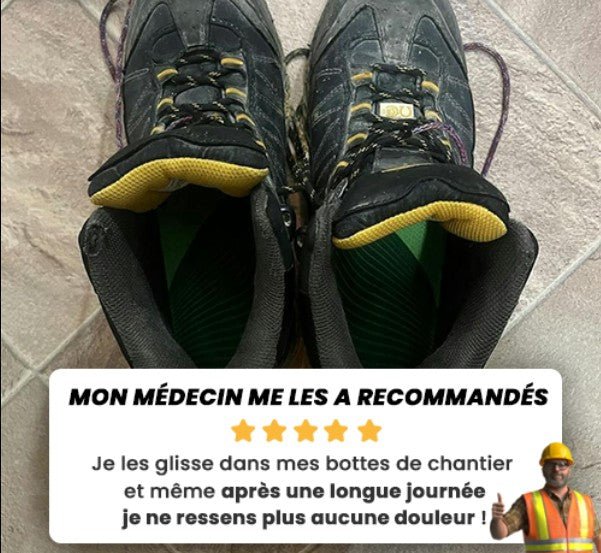 FlexSeal™ | Semelles Confortables et Amortissantes
