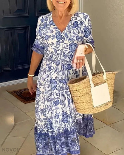 Aria™ | Robe Longue Fleurie