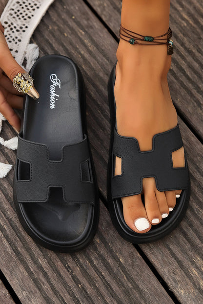 Céline™ | Mule à plateforme ajourée