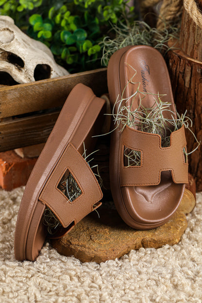 Céline™ | Mule à plateforme ajourée