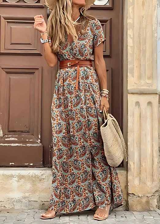 Tahlee™ | Robe Longue Bohème et Élégante