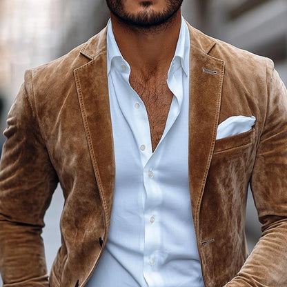 Kingston™ | Blazer en Suédine - Homme