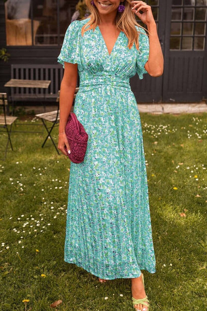 Sandra™ | Robe longue élégante à col