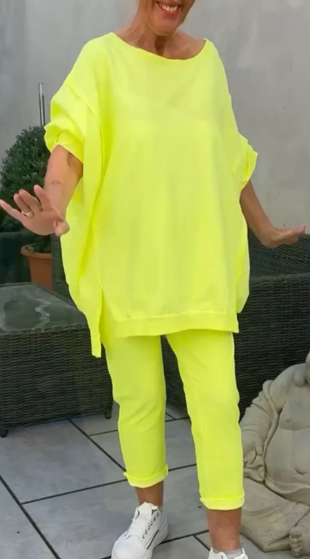 Saar™ | Coordonné Pantalon Élégance Femme