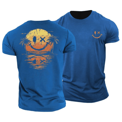Estival Smiley ™ | Tee Shirt imprimé Mer(1+1 OFFERT)
