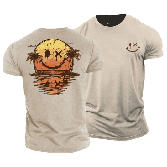 Estival Smiley ™ | Tee Shirt imprimé Mer(1+1 OFFERT)